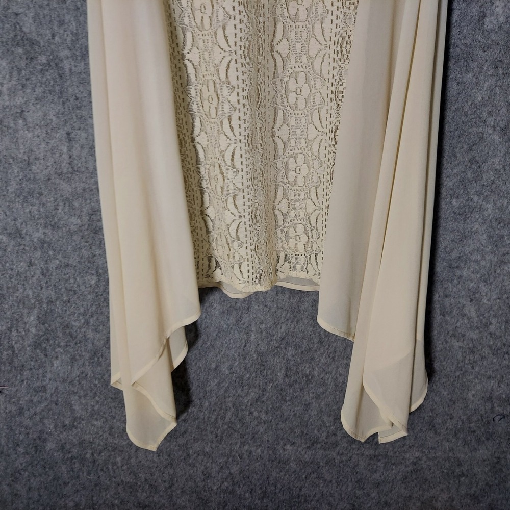 Flying Tomato Dress M Embroidered Lace Chiffon Lagenlook Handkerchief Festival - Picture 3 of 7